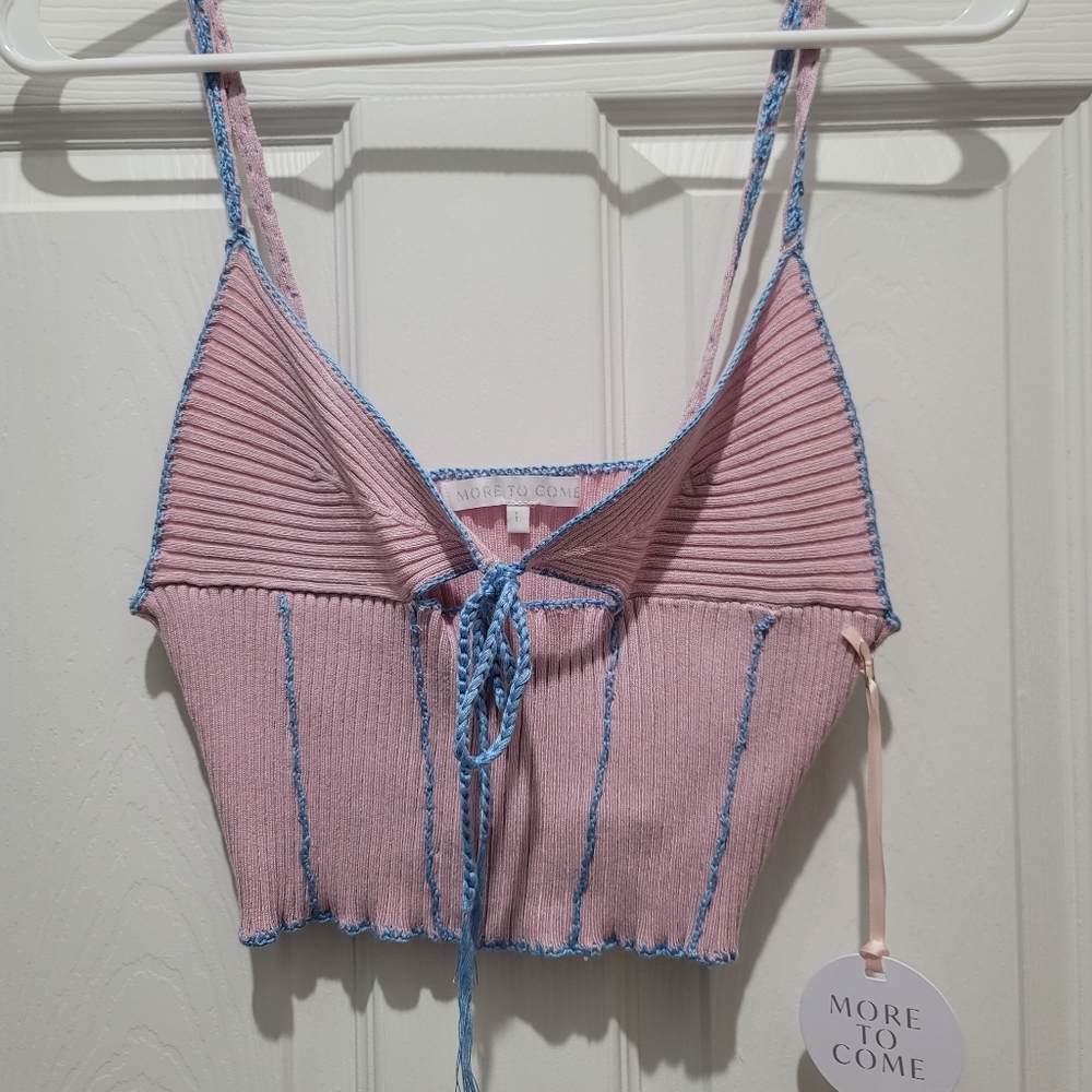 NWT Revolve Cami Top Cropped Size Large